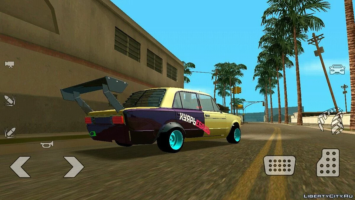 VAZ 2106 Drift Tuning (DFF only) / GTA San Andreas (iOS, Android)