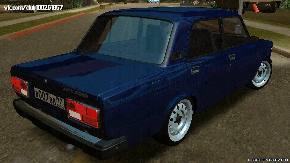 VAZ-2107 v0.2 (apenas DFF) / GTA San Andreas (iOS, Android)