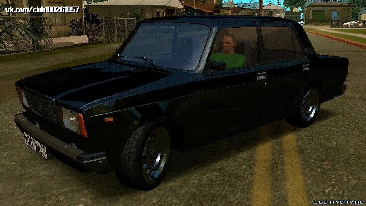 VAZ-2107 v0.2 (apenas DFF) / GTA San Andreas (iOS, Android)