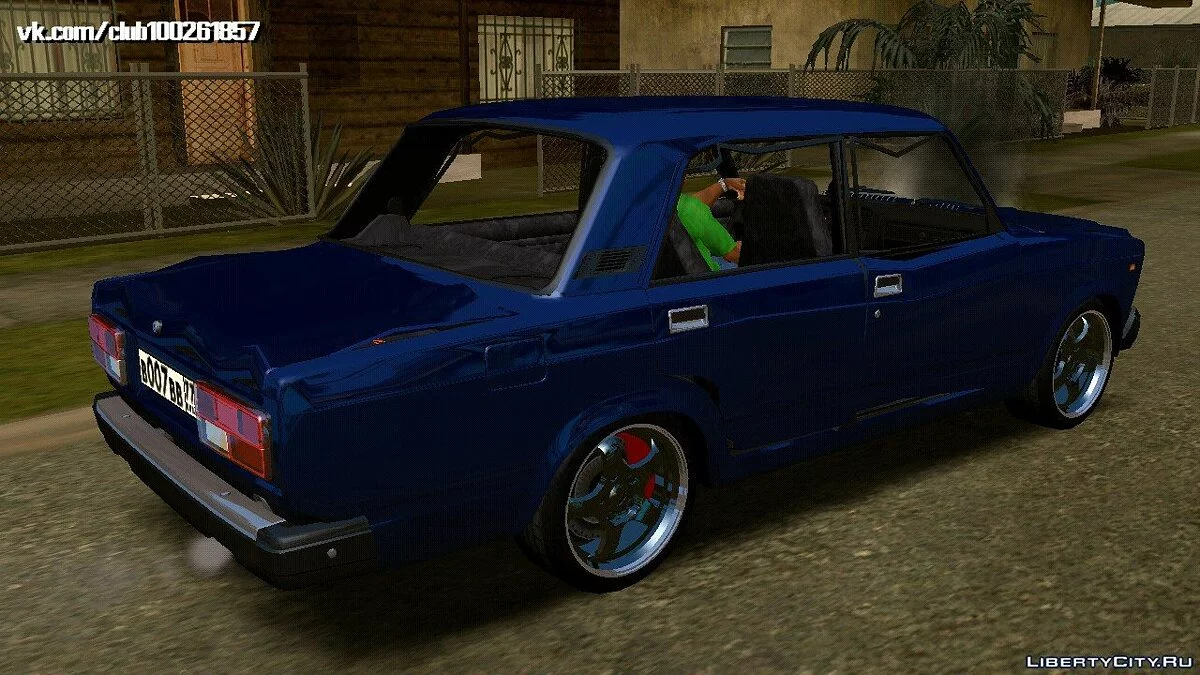 VAZ-2107 v0.3 (solo DFF) / GTA San Andreas (iOS, Android)