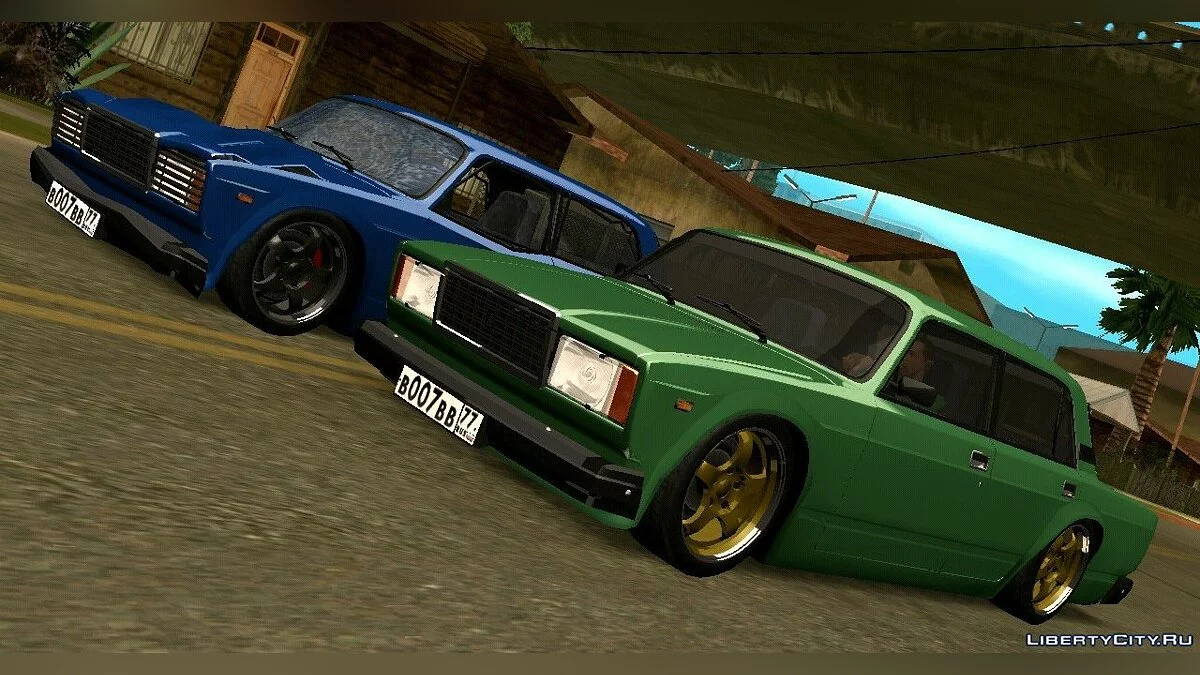 VAZ-2107 v2 (apenas DFF) / GTA San Andreas (iOS, Android)