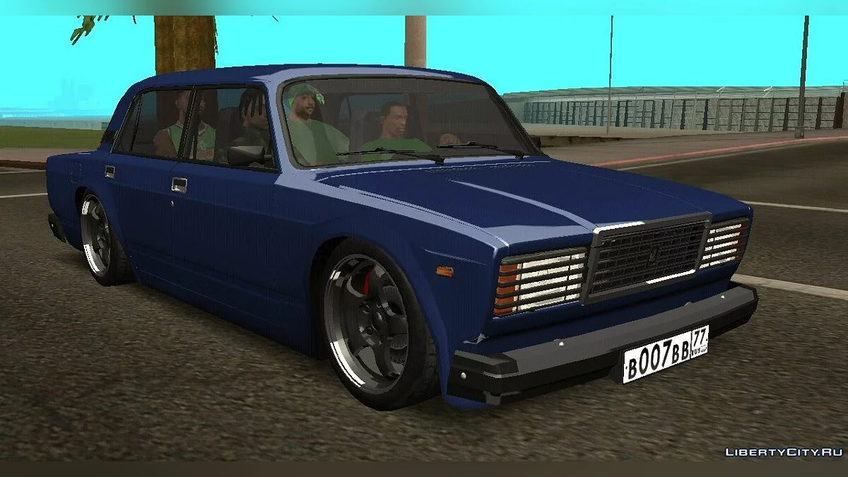 VAZ-2107 v2 (apenas DFF) / GTA San Andreas (iOS, Android)