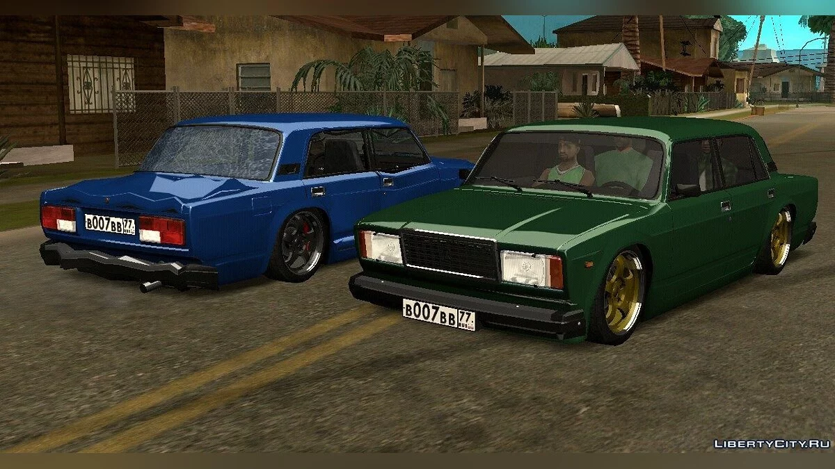 VAZ-2107 v2 (apenas DFF) / GTA San Andreas (iOS, Android)