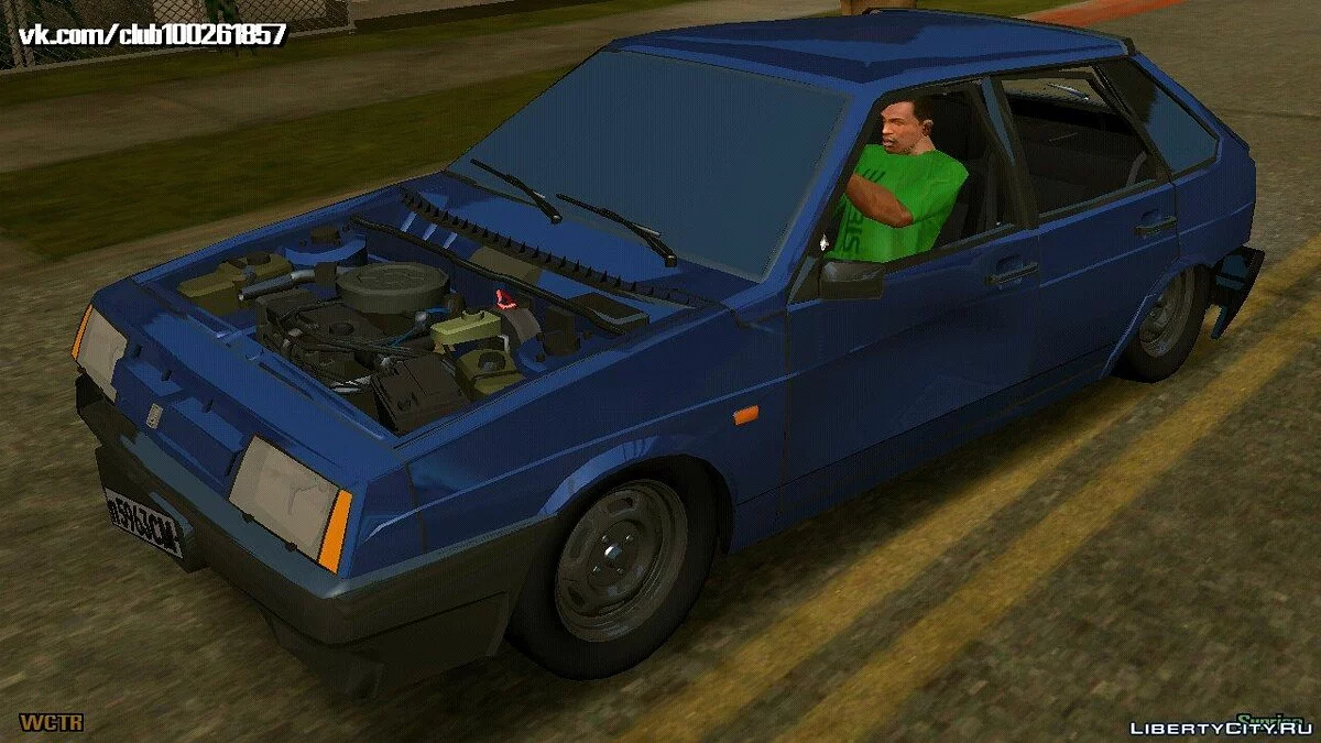 VAZ 2109 Low (DFF only) / GTA San Andreas (iOS, Android)