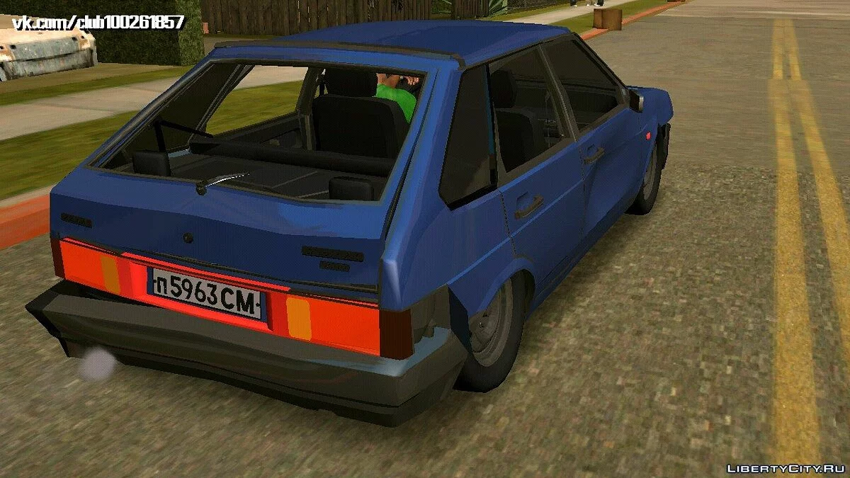 VAZ 2109 Low (DFF only) / GTA San Andreas (iOS, Android)