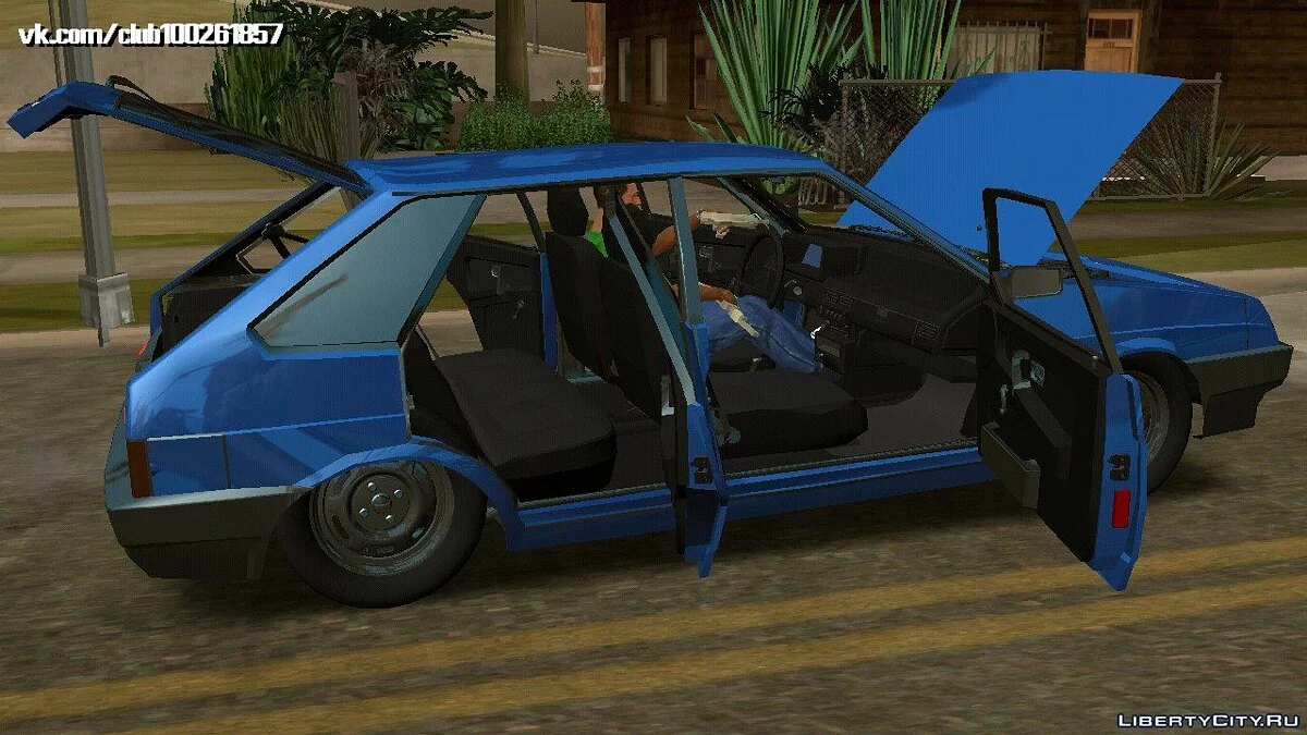 VAZ 2109 Low (DFF only) / GTA San Andreas (iOS, Android)