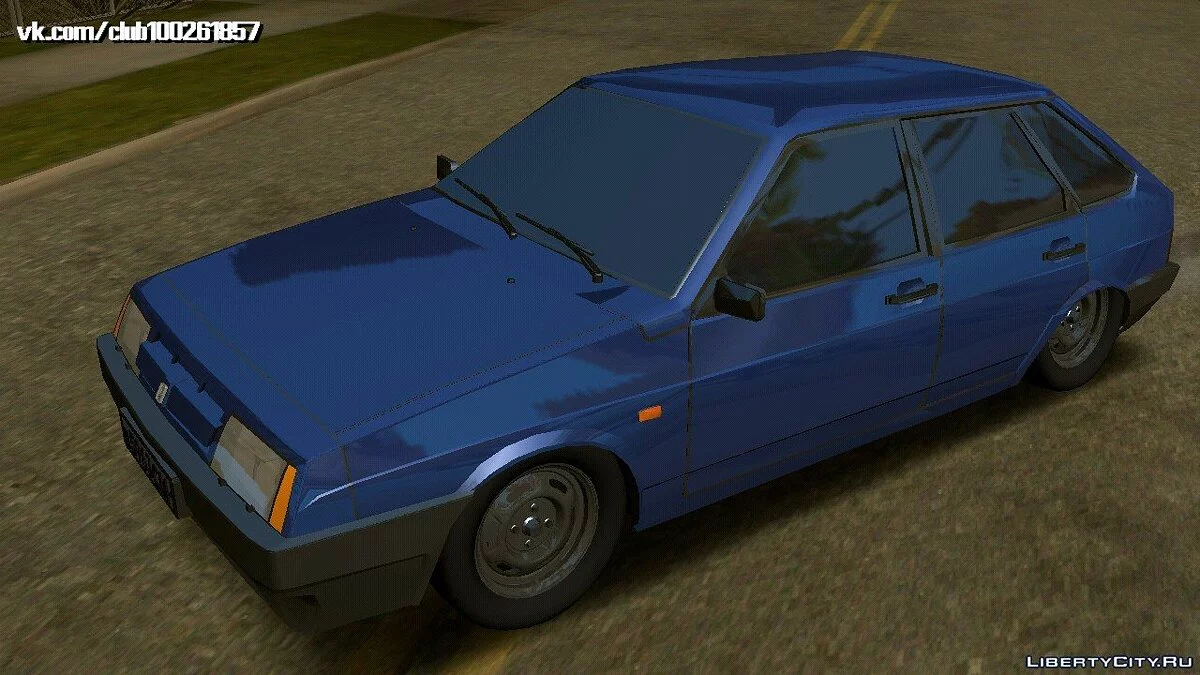 VAZ 2109 Low (DFF only) / GTA San Andreas (iOS, Android)