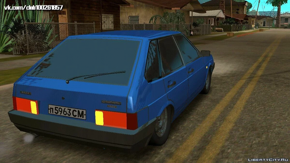 VAZ 2109 Low (DFF only) / GTA San Andreas (iOS, Android)