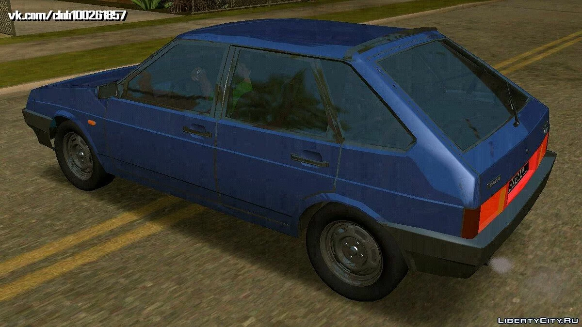VAZ 2109 Stock (DFF only) / GTA San Andreas (iOS, Android)