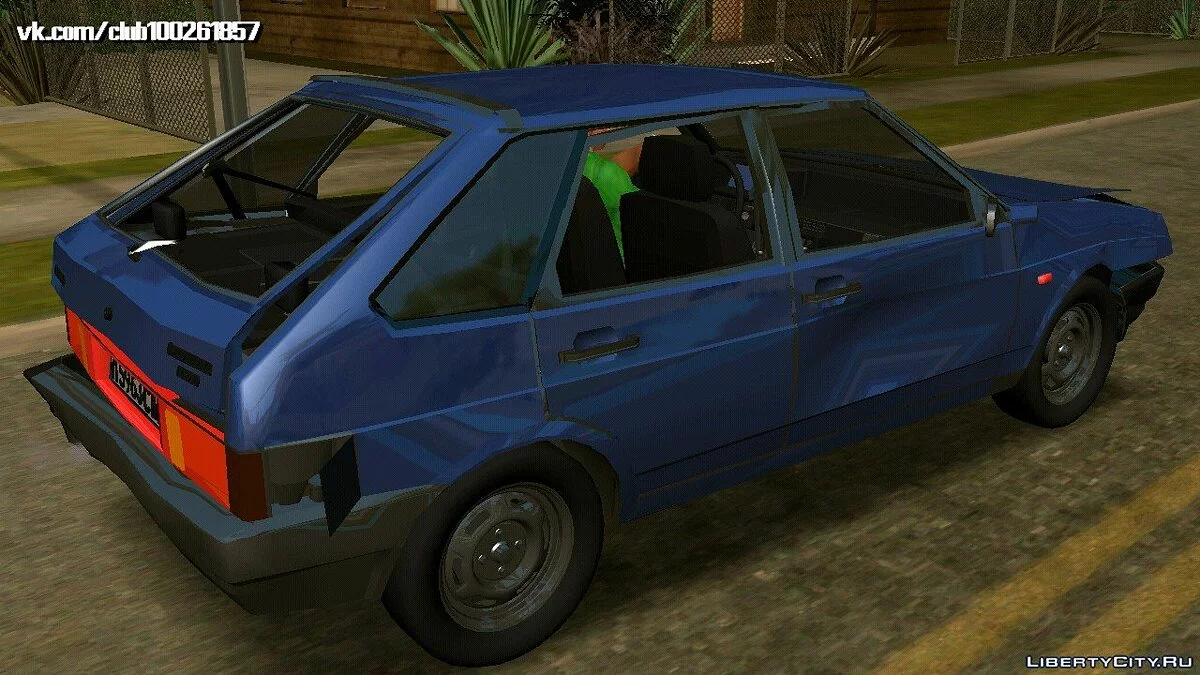 VAZ 2109 Stock (DFF only) / GTA San Andreas (iOS, Android)