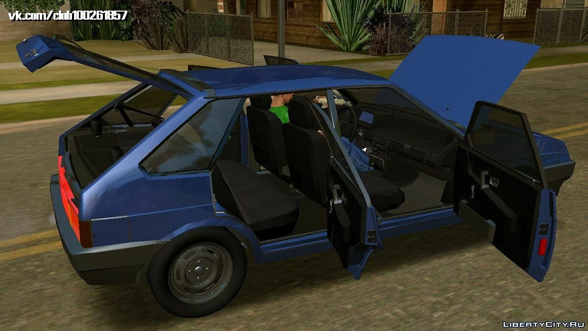 VAZ 2109 Stock (DFF only) / GTA San Andreas (iOS, Android)