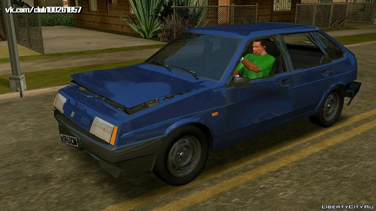 VAZ 2109 Stock (DFF only) / GTA San Andreas (iOS, Android)