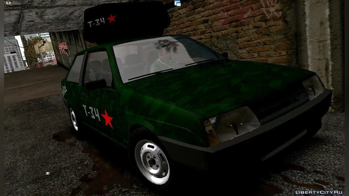 فاز 21099-تي 34 (DFF فقط) / GTA سان أندرياس (iOS، أندرويد)