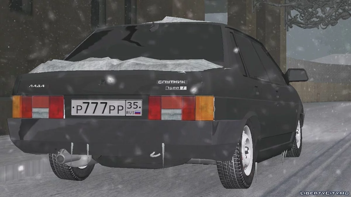 VAZ 21099 (نسخة الشتاء) / GTA سان أندرياس (iOS، أندرويد)