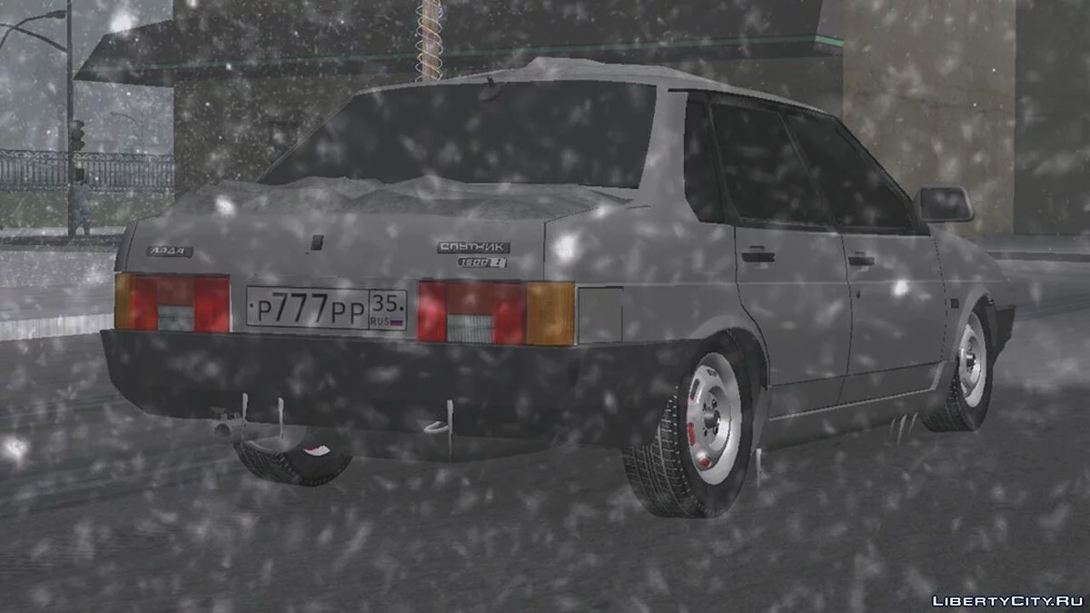 VAZ 21099 (نسخة الشتاء) / GTA سان أندرياس (iOS، أندرويد)