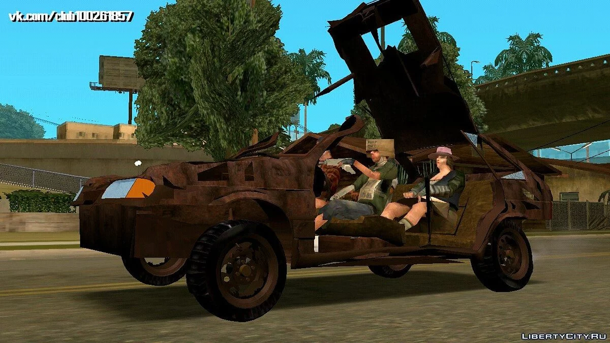 VAZ 2114 Mobil Gelandangan (hanya DFF) / GTA San Andreas (iOS, Android)