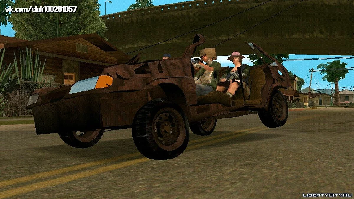 VAZ 2114 Mobil Gelandangan (hanya DFF) / GTA San Andreas (iOS, Android)