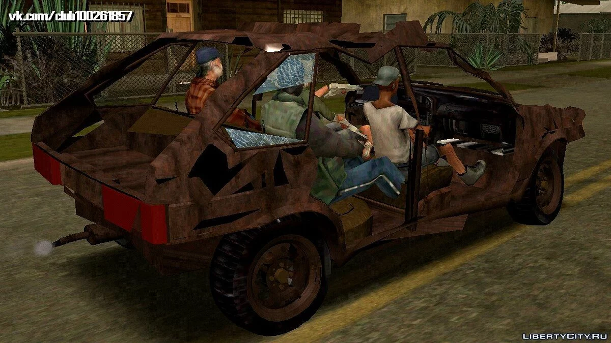 VAZ 2114 Mobil Gelandangan (hanya DFF) / GTA San Andreas (iOS, Android)