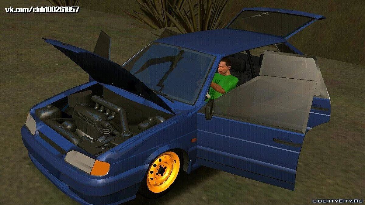 VAZ 2114 (DFF only) / GTA San Andreas (iOS, Android)