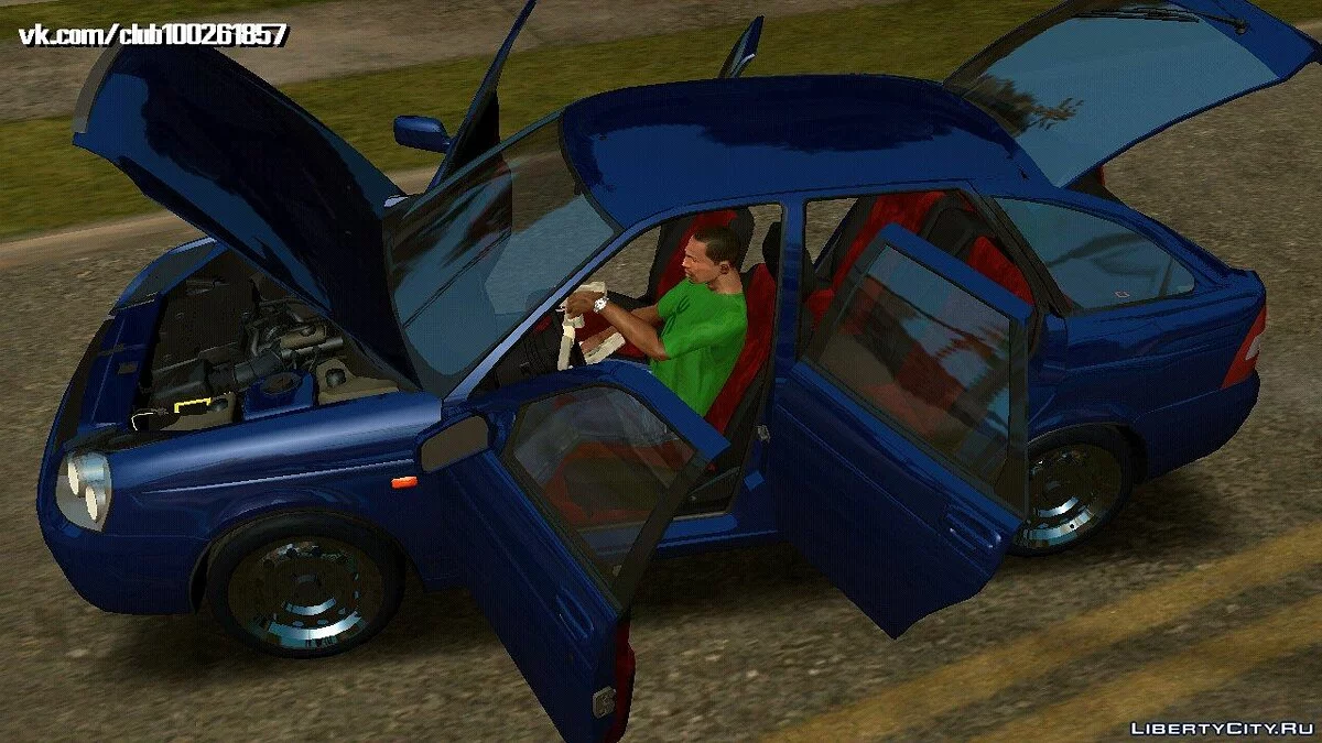 VAZ-2172 LADA Priora(仅DFF) / GTA San Andreas (iOS, Android)