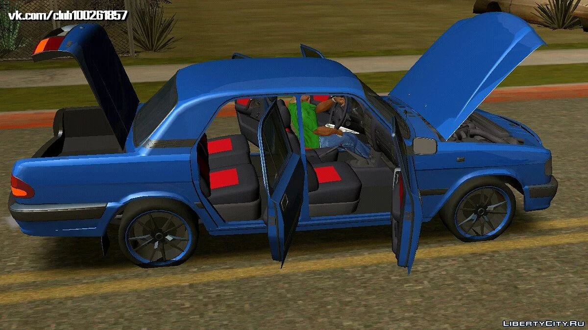 Волга 3110 (тільки DFF) / GTA San Andreas (iOS, Android)