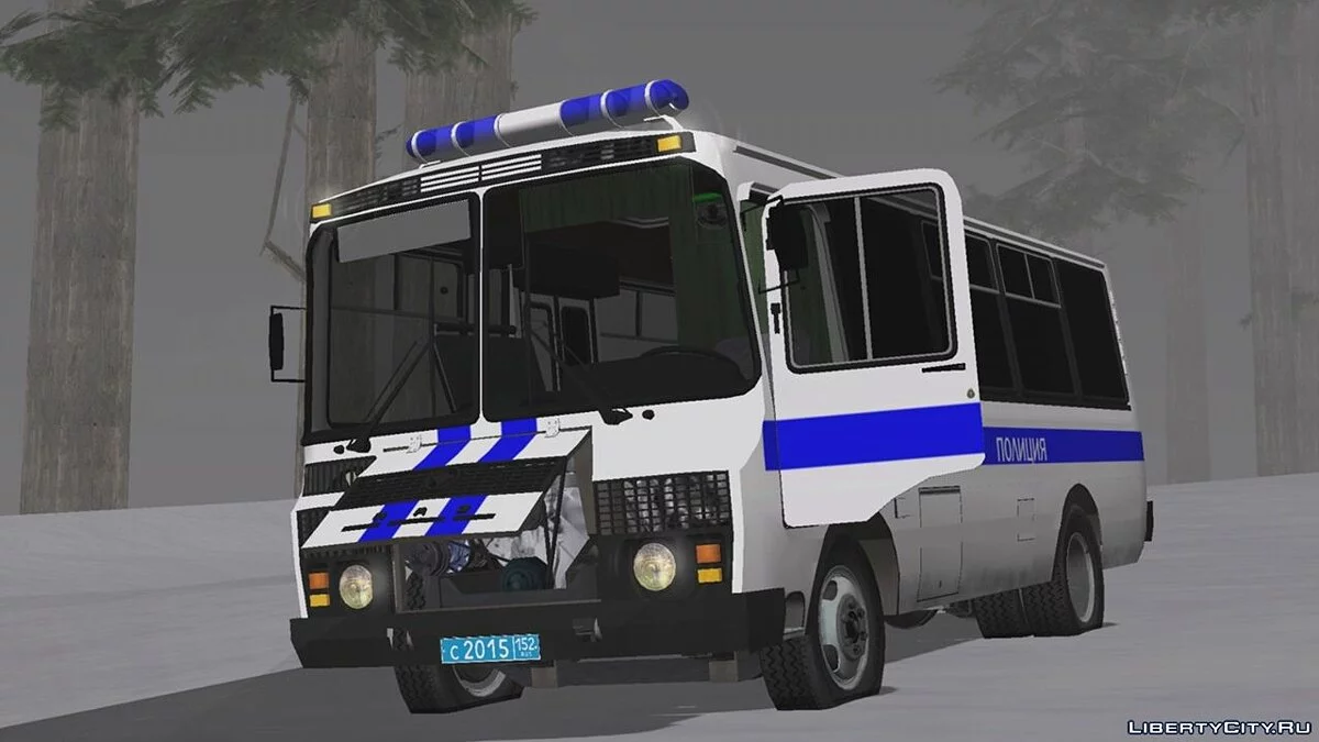 ПАЗ - Поліція / GTA San Andreas (iOS, Android)