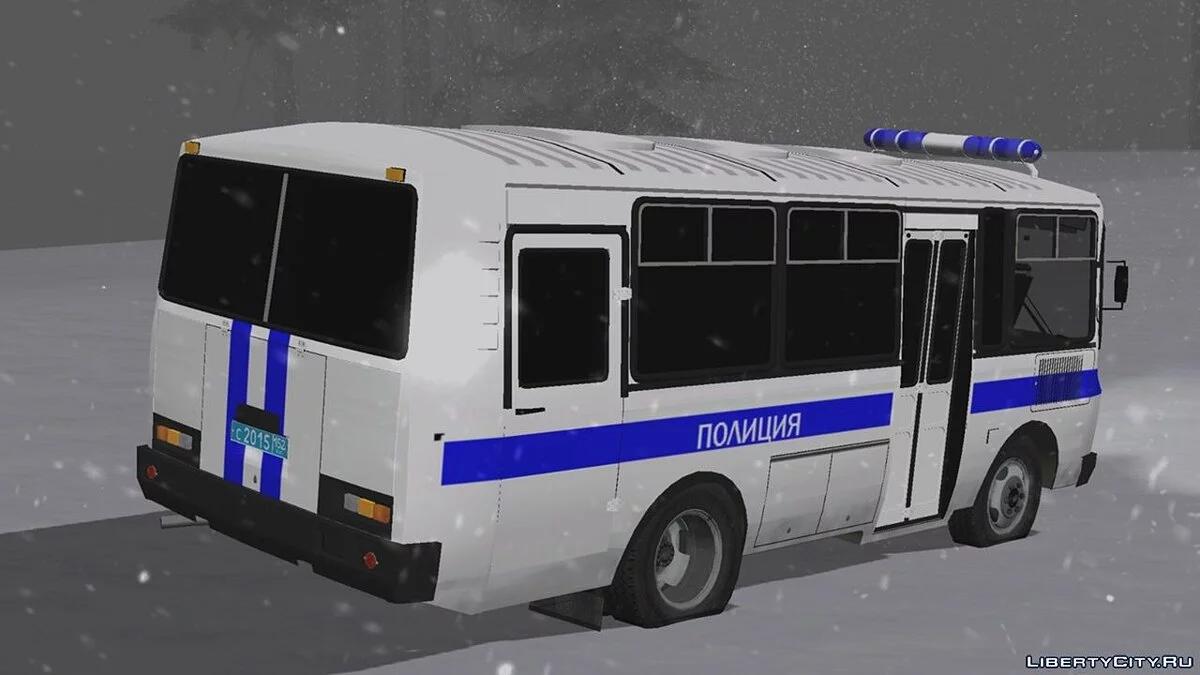 ПАЗ - Поліція / GTA San Andreas (iOS, Android)