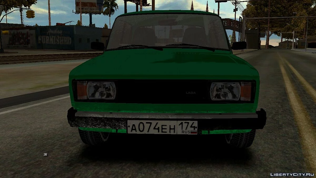 ВАЗ 2105 (Version hivernale) / GTA San Andreas (iOS, Android)