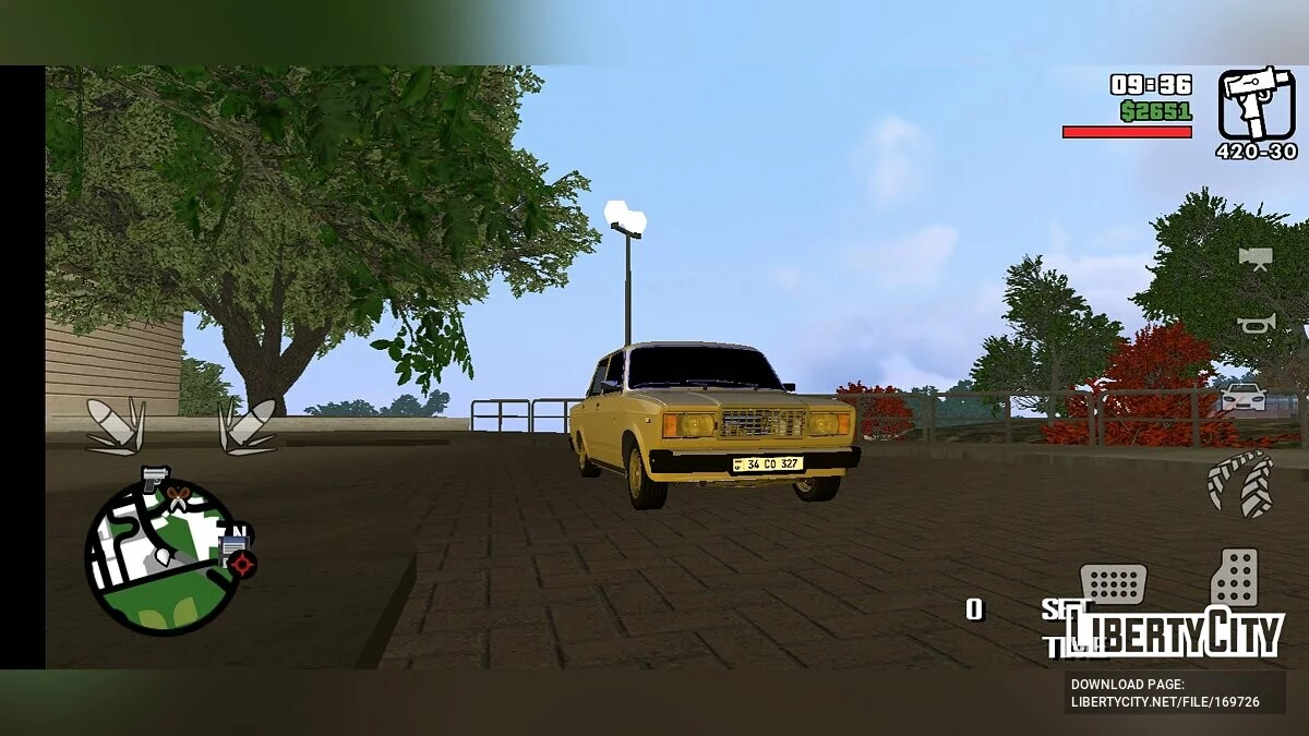 VAZ 2107 / GTA San Andreas (iOS, Android)