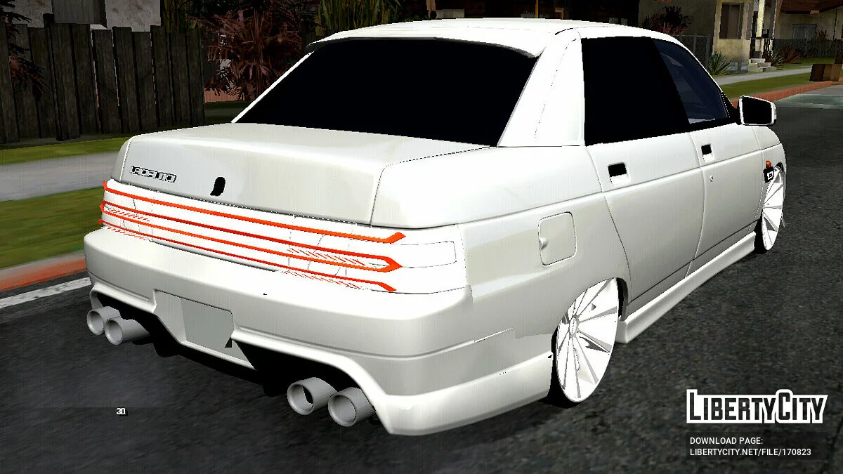 Lada 2110 Tuning (nur DFF) / GTA San Andreas (iOS, Android)