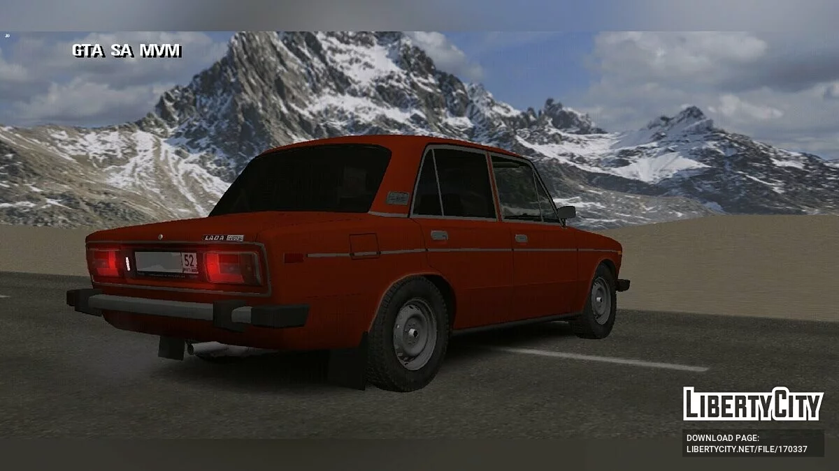 VAZ 2106 / GTA سان أندرياس (iOS، أندرويد)