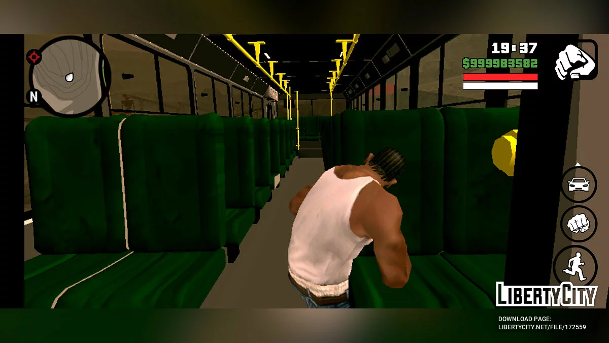 ЛІАЗ 5256 Приміський / GTA San Andreas (iOS, Android)