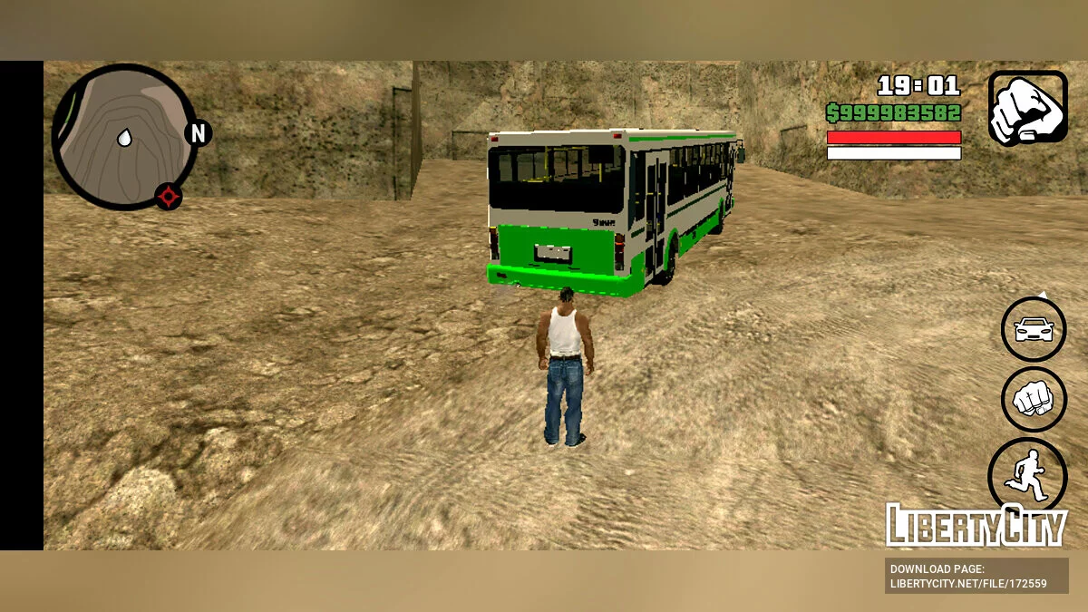 ЛІАЗ 5256 Приміський / GTA San Andreas (iOS, Android)