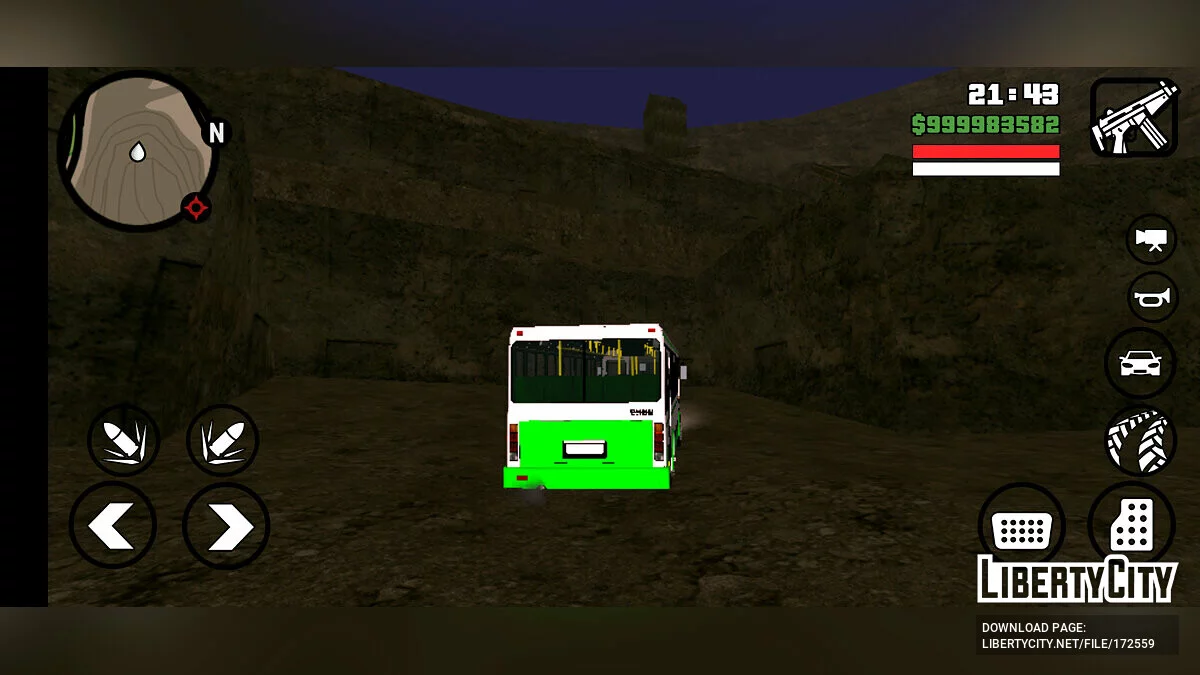 ЛІАЗ 5256 Приміський / GTA San Andreas (iOS, Android)