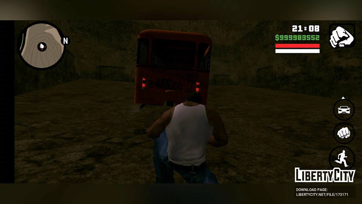 LIAZ 677 / GTA San Andreas (iOS, Android)