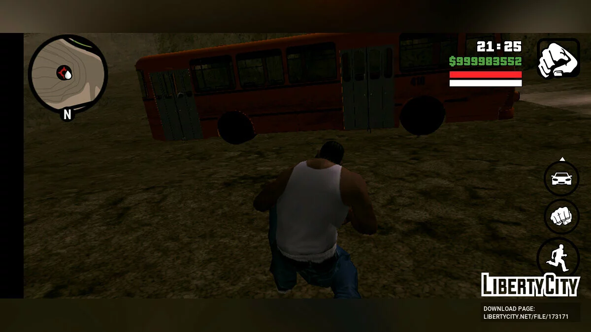 LIAZ 677 / GTA San Andreas (iOS, Android)