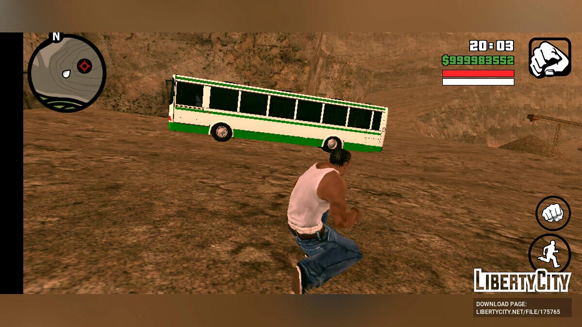 LIAZ 5293 / GTA San Andreas (iOS, Android)