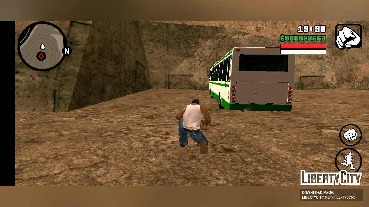 LIAZ 5293 / GTA San Andreas (iOS, Android)