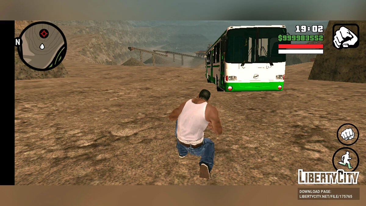 LIAZ 5293 / GTA San Andreas (iOS, Android)