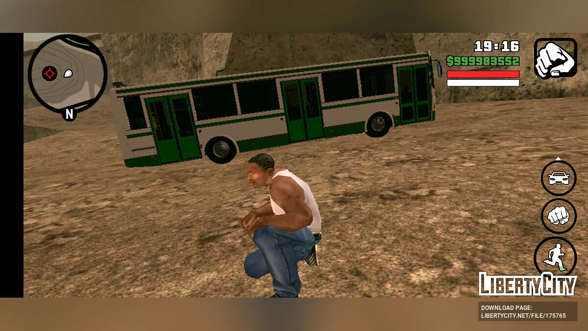 LIAZ 5293 / GTA San Andreas (iOS, Android)