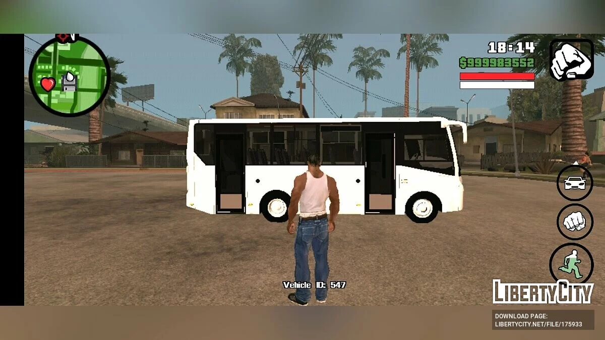 PАЗ Vector Next / GTA San Andreas (iOS, Android)