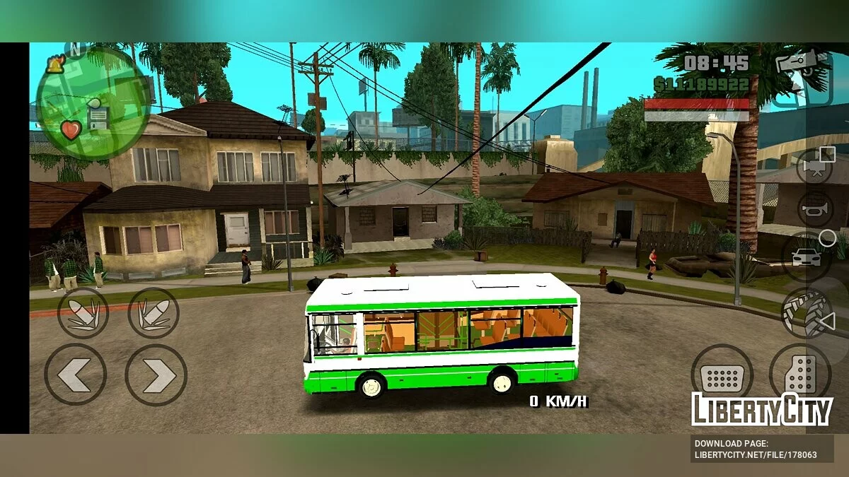ПАЗ 3237 / GTA San Andreas (iOS, Android)