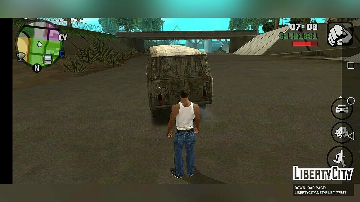 UAZ 452 / GTA San Andreas (iOS, Android)
