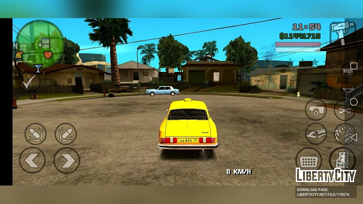Volga 3102 Taxi / GTA San Andreas (iOS, Android)