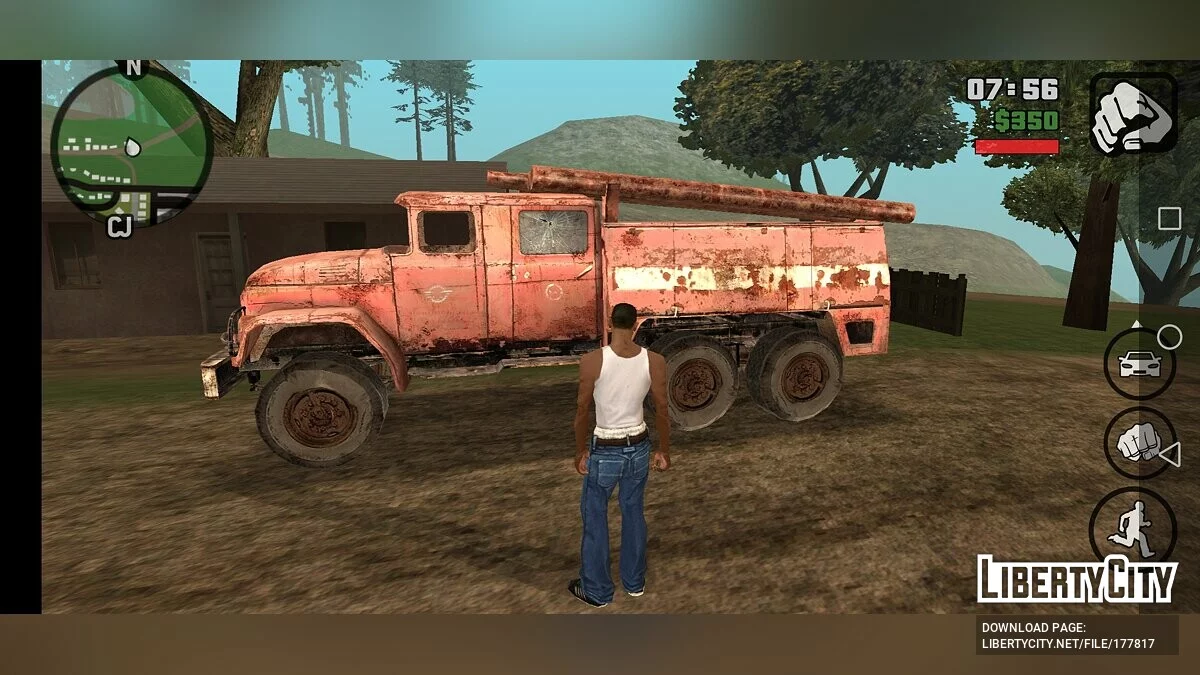 ЗІЛ 131 Пожежний / GTA San Andreas (iOS, Android)