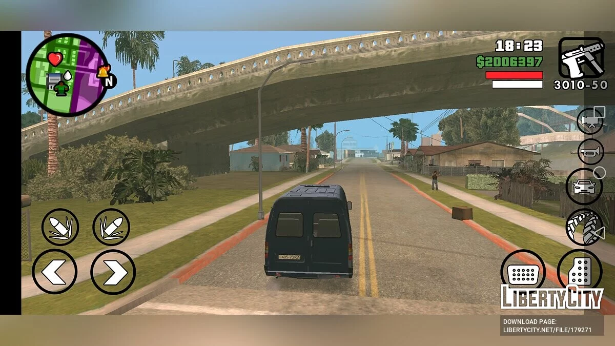 GAZ 32213 / GTA San Andreas (iOS, Android)