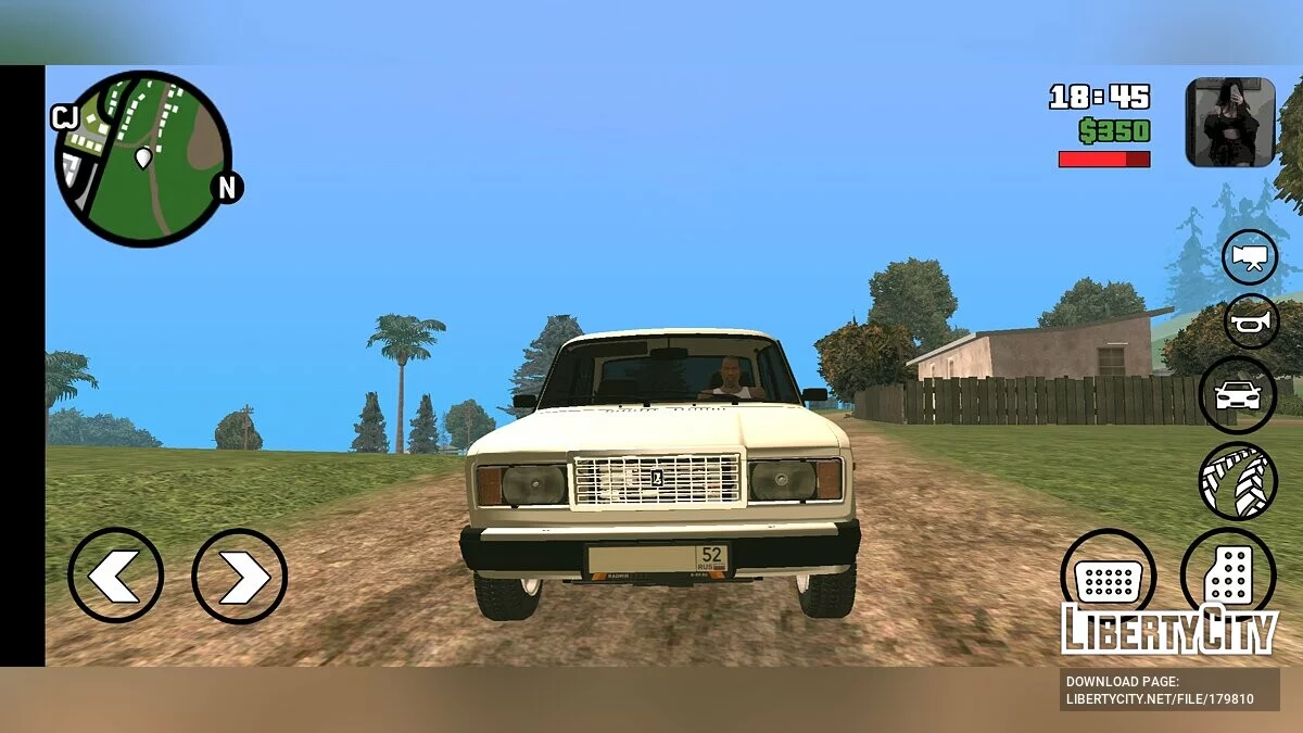 VAZ 2107 / GTA San Andreas (iOS, Android)