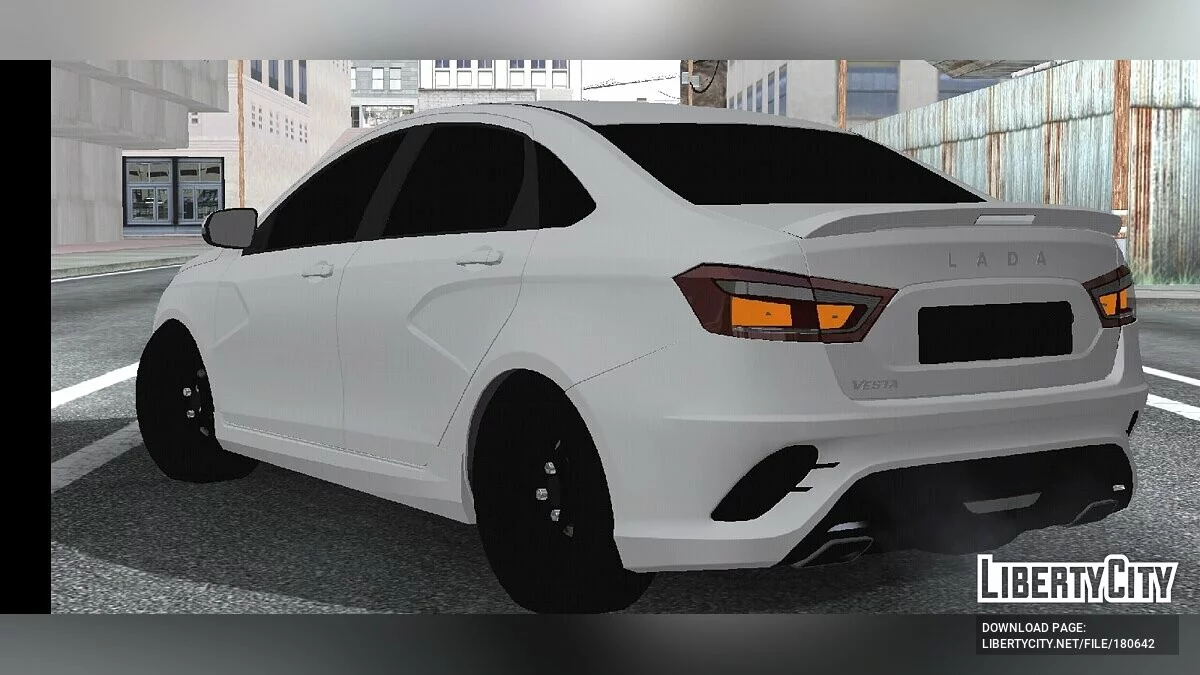 Lada Vesta oper / GTA San Andreas (iOS, Android)