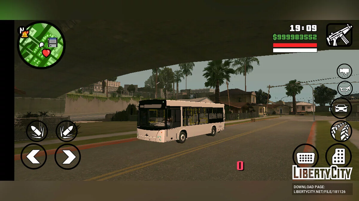 МАЗ 206 / GTA San Andreas (iOS, Android)
