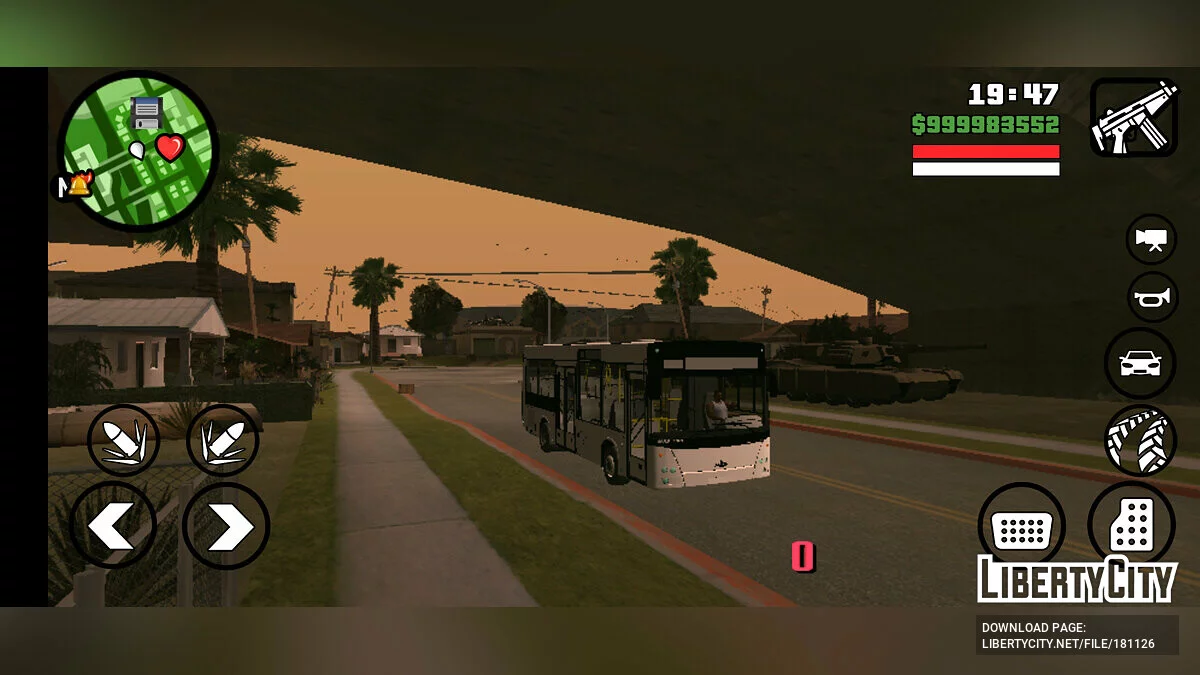 MAZ 206 / GTA San Andreas (iOS, Android)